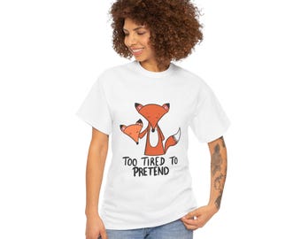 Too Tired To Pretend Cute Fox Unmasking