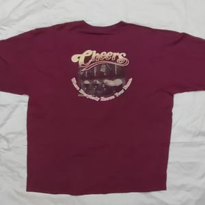 Cheers Used tee- Size 2XL - front has embroidered logo