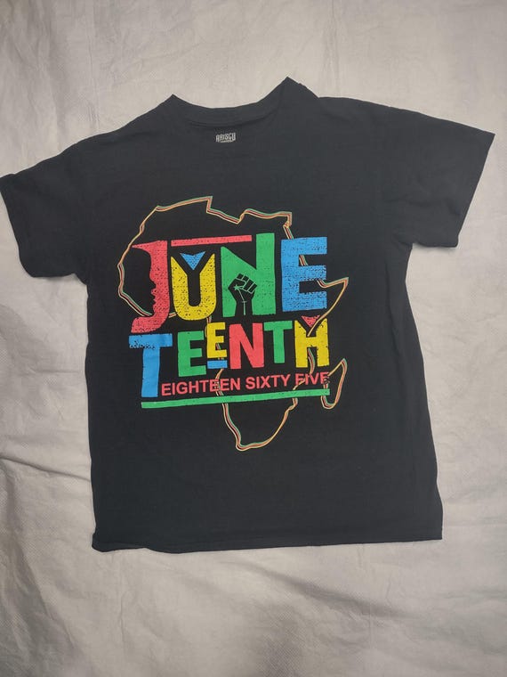 Gently used Juneteenth Tee- Size M - image 1