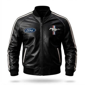Mustang Jacket Leather - Etsy