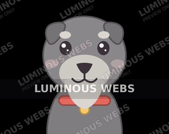 Kawaii Dog Clipart Bundle | Hand-Designed Puppy Graphics (PNG)