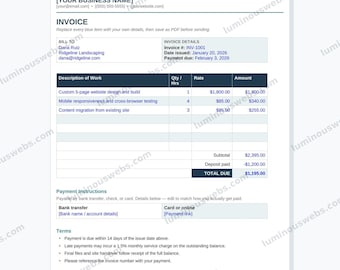 Freelancer Client Tracker & Proposal Kit (Excel, Word) (Instant Download)