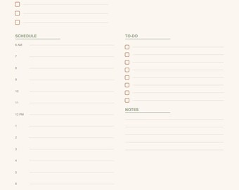 Complete Planner Bundle: Daily, Weekly, Monthly, Budget (Digital Download)