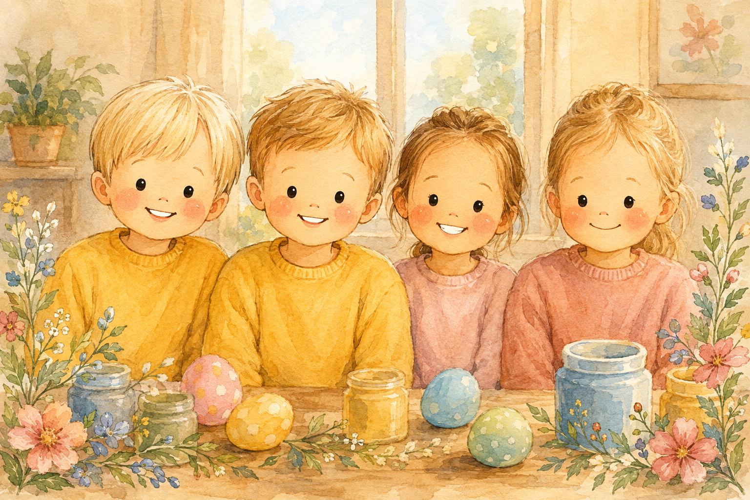 Custom Family Portrait from Photo, Watercolor Storybook Illustration, Personalized Gift, Digital Download photo 5