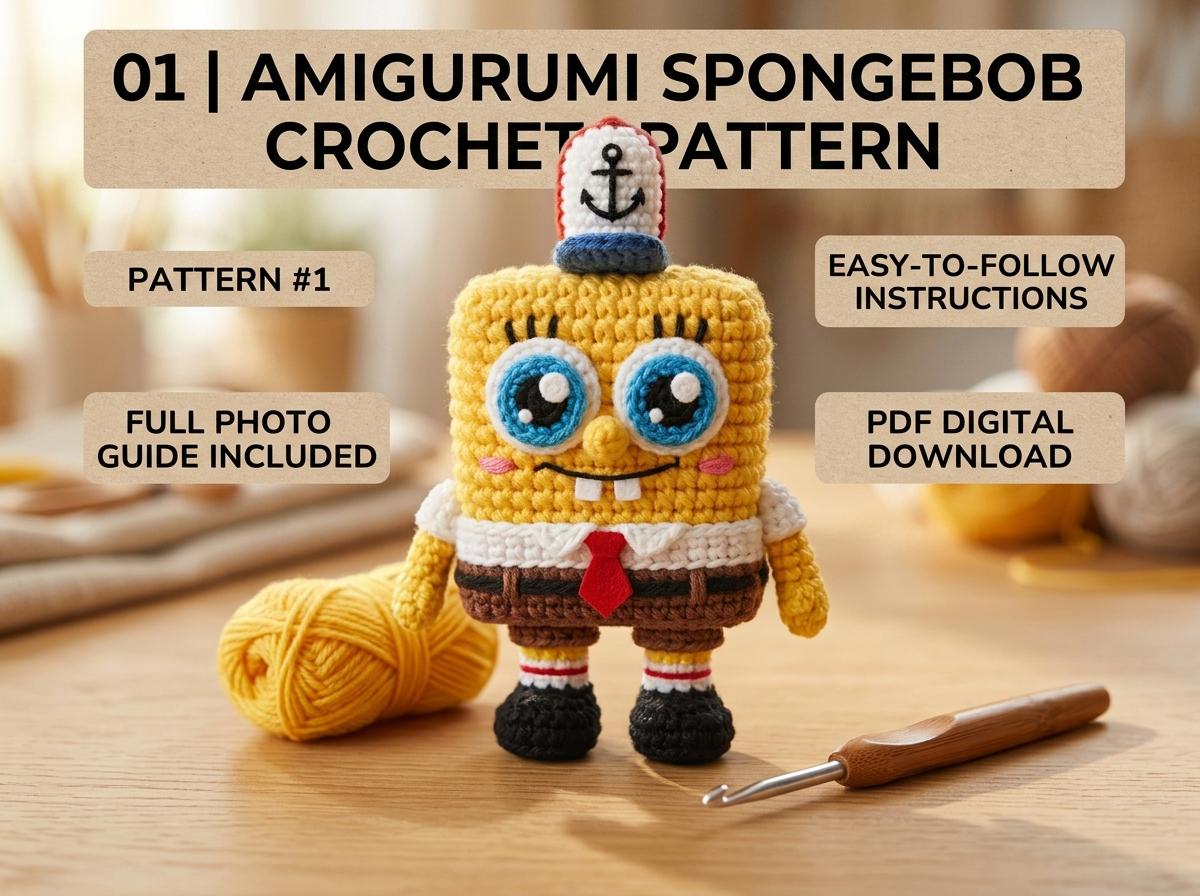 Amigurumi Pattern Bundle 3-in-1 Crochet Patterns, Nativity and Airplane Plush, Digital PDF photo 3