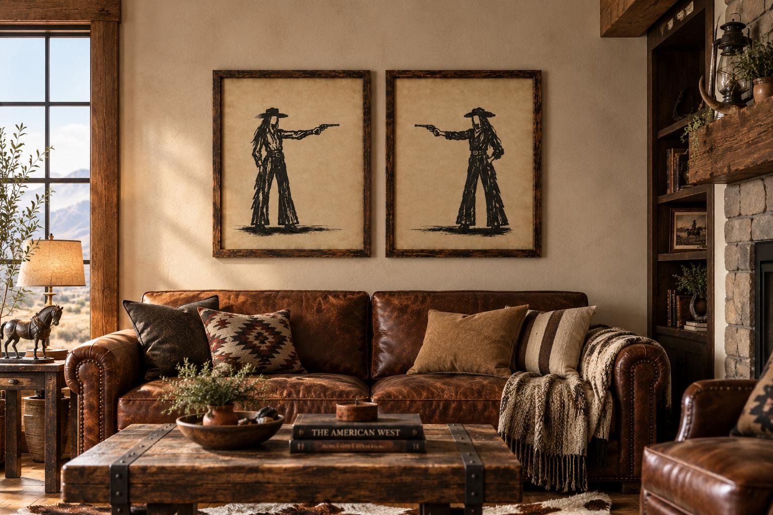 Vintage Cowgirl Wall Art Print: Western Rustic Decor photo 4