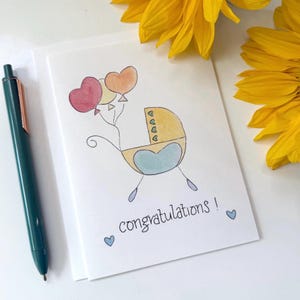 Gender Neutral, New Baby, Congratulations Greeting Card