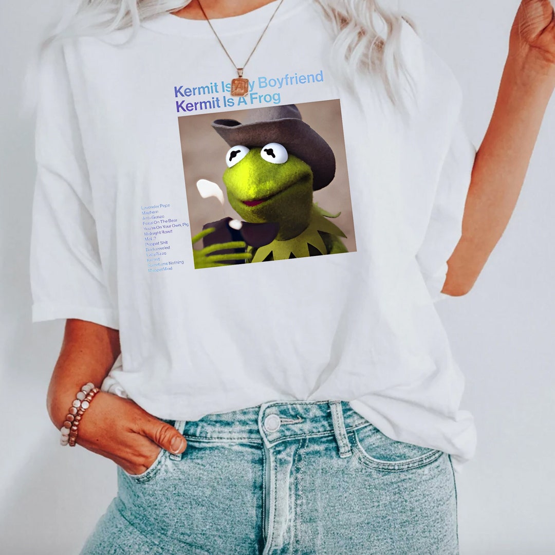 Kermit is My Boyfriend Shirt Eras Tour Shirt From Tiktok - Etsy