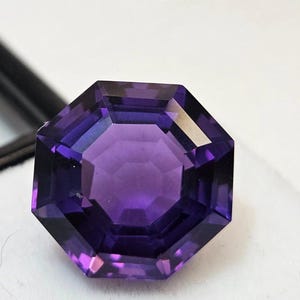 Fancy Shape Purple Amethyst AAA + Loose 10-12 Ct Certified Gemstone Quality Amethyst, Natural Amethyst Jewelry Making, Amethyst Best Cut,