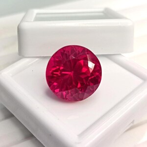 Ovaler, rosafarbener Rubin, zertifizierte Spitzenqualität, loser, 12-14 ct, natürlicher Edelstein, erstklassige Qualität, ideal für die Schmuckherstellung, AB1441