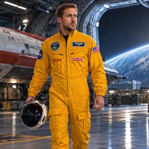 Ryan Gosling Project Red Hail Mary Jumpsuit, Screen Accurate Cosplay Costume