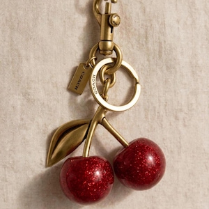 Coach Signature Cherry Bag Charm – Stylish Beautify Cherry Edition