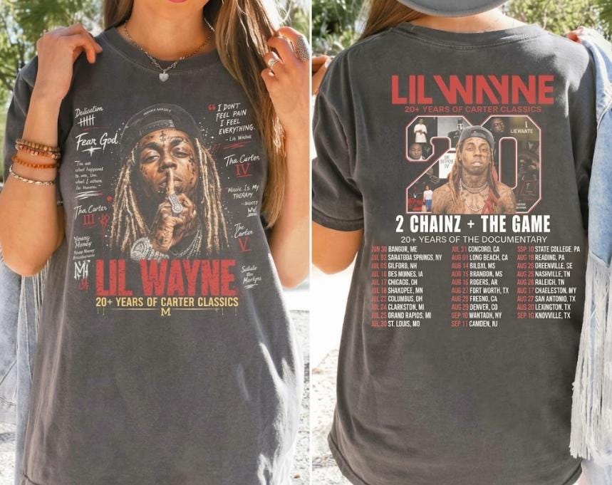 Lil Wayne and 2 Chainz Shirt - Etsy