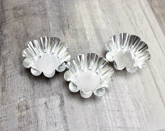 Vintage Fluted Tart Pans, French Tart Pans, Made in France, Tart Tins