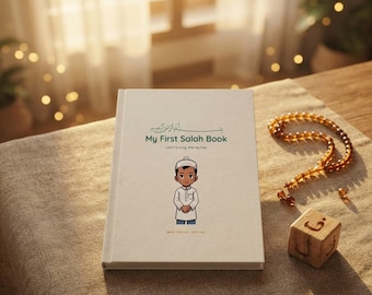 Gebetsbuch für Kinder, illustrierte Waschungstabelle und Gebetsanleitung, Gebets-Tracker für Kinder, 55-seitiges islamisches Aktivitätsbuch, Ramadan-Geschenk (PDF)