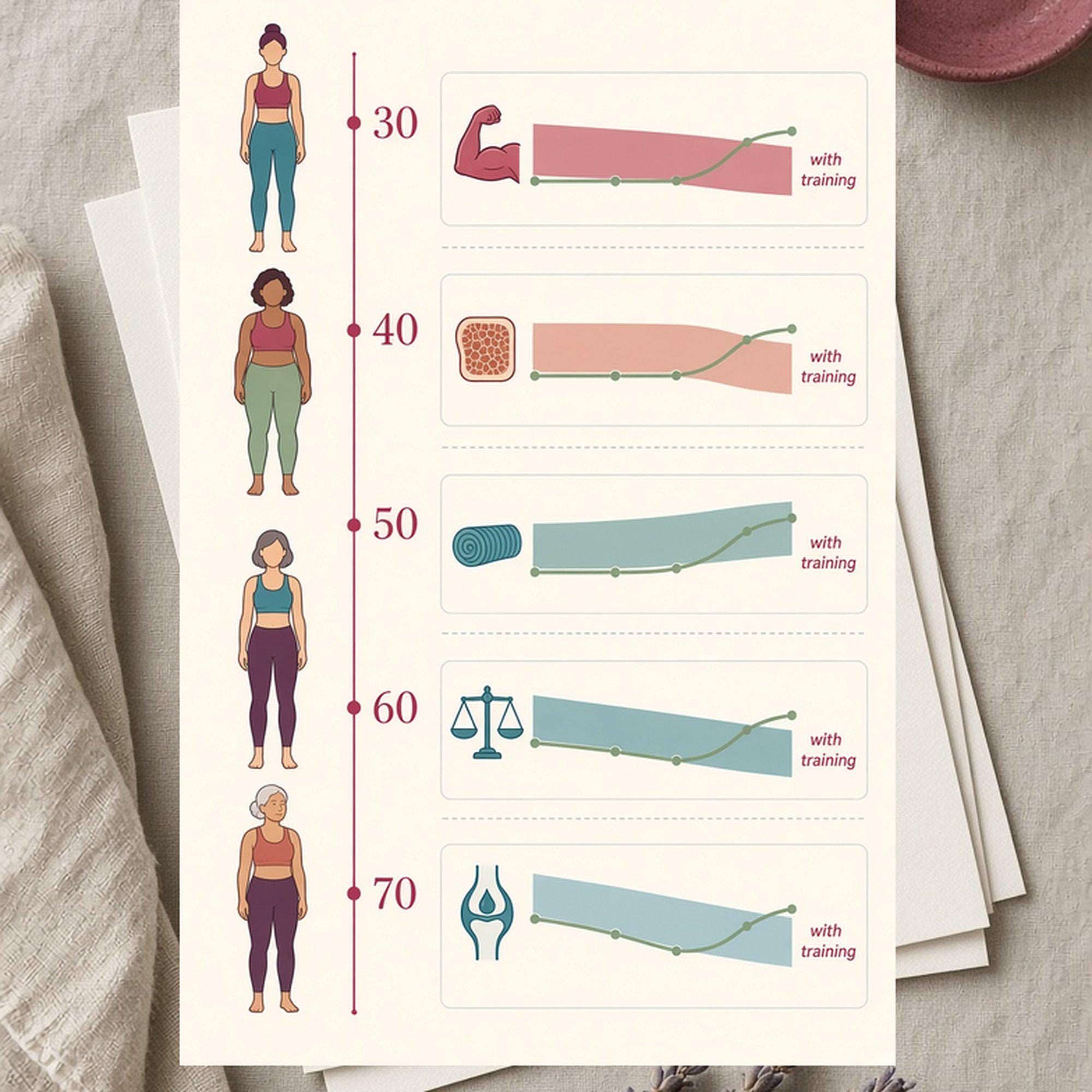 Sample plan page from the women's health exercise PDF