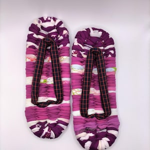 men&#39;s slippers, slippers women, 27.5cm, Flip Flops, Nuno Zori, Handmade, Kimono, Vintage fabric, Japanese gifts, inner shoes -302