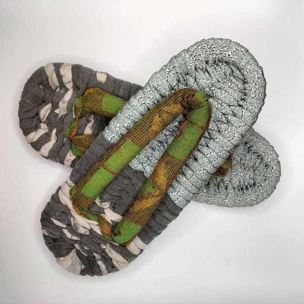 zapatillas mujer Chanclas, 29cm, Nuno Zori, Hecho a mano, Calzado japonés, Kimono, Tela vintage, sandalias descalzas, zapatos interiores -200