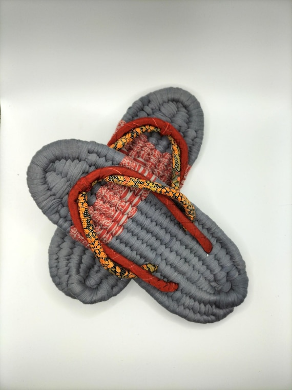 Handmade Nuno Zori Sandals, Japanese Kimono Fabric, Size 27cm - Etsy