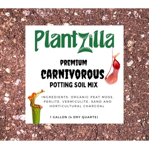 Carnivorous Plant Soil Mix for Venus Fly Traps Pitcher Etsy