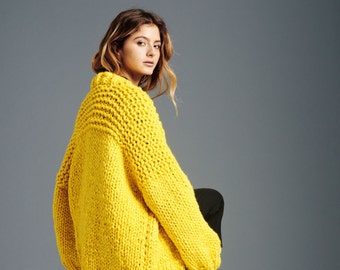 Loopy Mango - Her Cardigan - Chunky Merino Wool