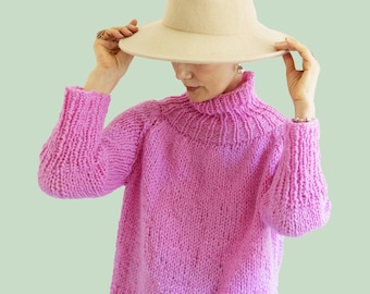 Loopy Mango DIY Kit - Princess Sweater - Dream (Merino Worsted) Wool