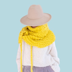 Loopy Mango Her Shawl PATTERN - Merino No. 5 image 1
