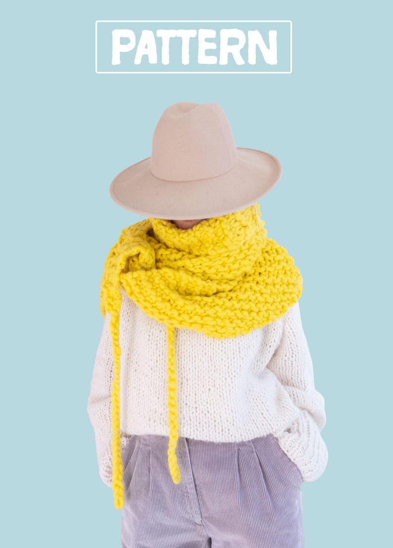 Loopy Mango Her Shawl PATTERN - Merino No. 5 image 1
