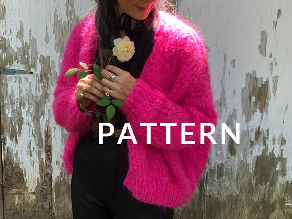 mango flower cardigan