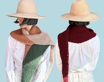 Loopy Mango Easy Breezy Cachecol/Xale PADRÃO - Dream Yarns