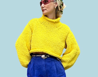 Loopy Mango Tomboy Sweater PATTERN - Merino No. 5