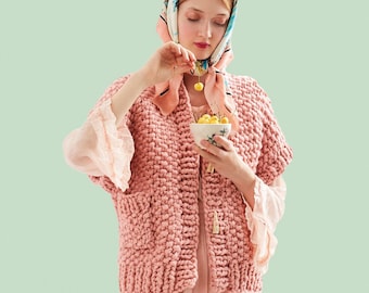 Loopy Mango DIY Kit - Everyday Vest - Chunky Merino Wool