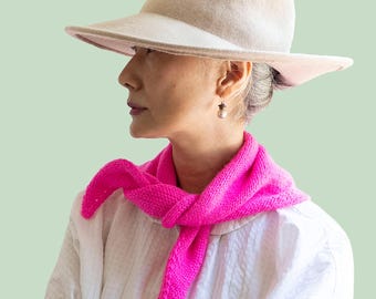 Loopy Mango DIY Kit - Europa Neckerchief - Dream (Merino Worsted) Wool