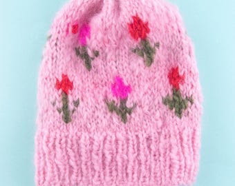 Chapéu Loopy Mango Florist - PADRÃO - Mohair So Soft