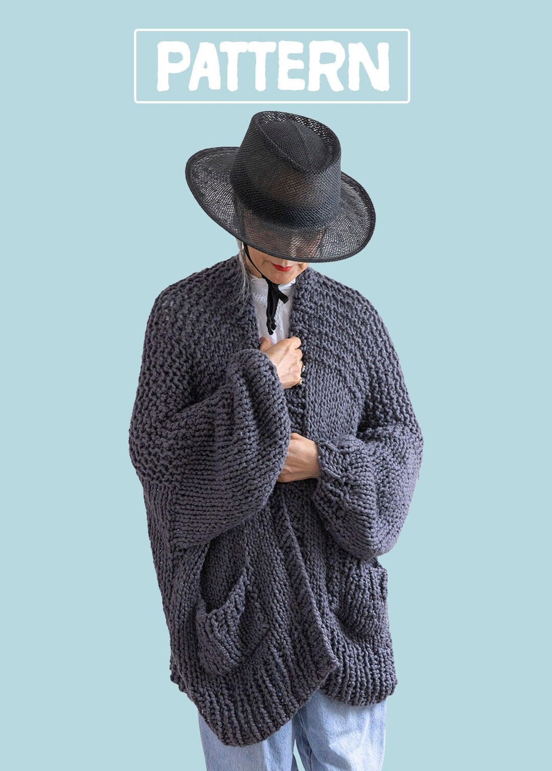 Loopy Mango Summer Coat PATTERN- Big Cotton - Etsy