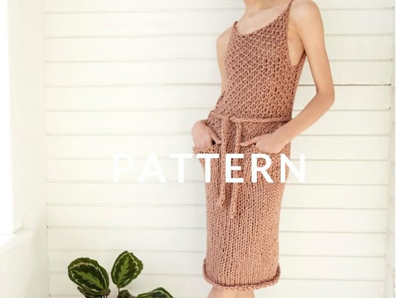 Loopy Mango Summer Dress - PATTERN - Big Cotton - Etsy UK