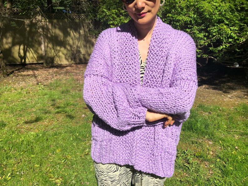 loopy mango recluse cardigan