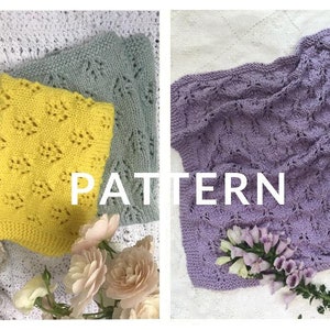 Loopy Mango Pinecone Baby Blanket PATTERN - Summer AND Dream Yarns