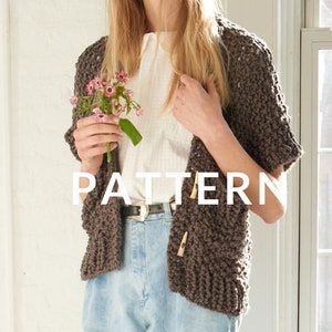 Loopy Mango Everyday Vest PATTERN - Big Cotton