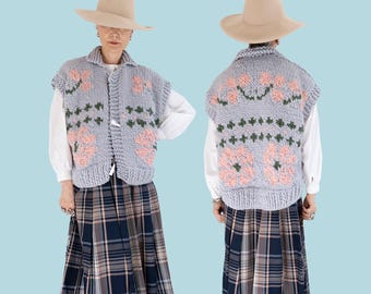 Molde para Jaqueta Loopy Mango Flower - Lã Merino nº 5