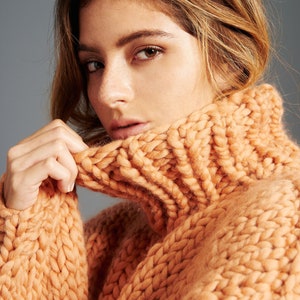 Loopy Mango Her Turtleneck AND Her Sweater PATTERNS Merino No. 5 image 5