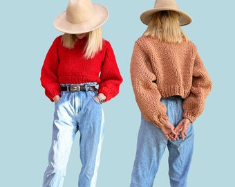 Suéter Easy Cropped PADRÃO - Merino No.