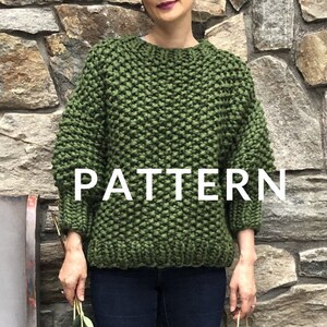 Loopy Mango Everyday Sweater PATTERN - Merino No. 5