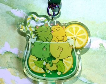 Zosan cat drink charm