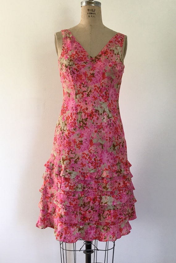 ann taylor silk dress