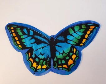 Butterfly Patch Iron On 6"