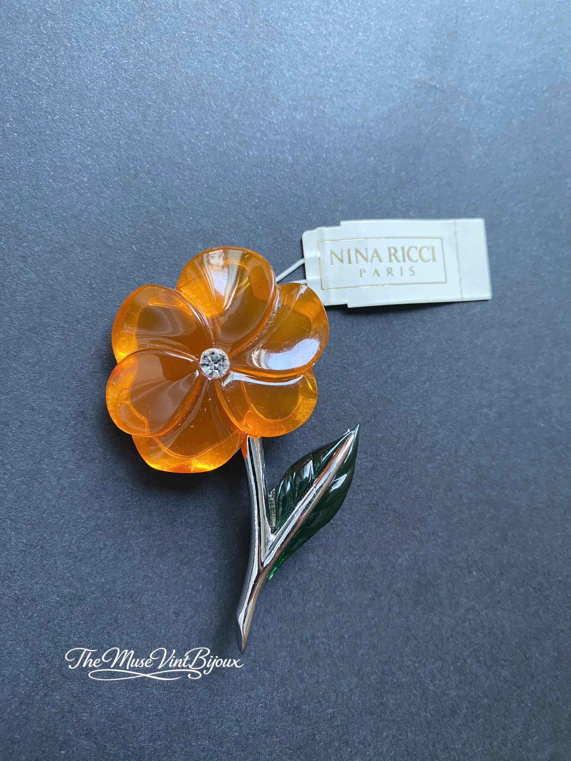 Nina Ricci Brooch - Etsy
