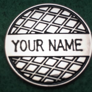 Golf Marker, Ball Mark, Golf Ball Marker, Golf Gift, Golf Coin, Personalized Golf Gift, Personalized Golf  Ball Marker