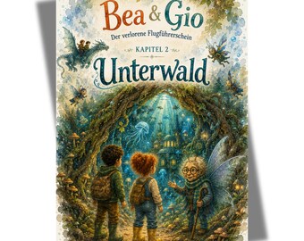 Children's Book PDF | Printable Read-Aloud Book | Family Time | Adventure | Fantasy & Dragons for Children | Chapter 2 Underforest | Instant Download