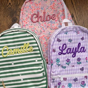 Parches personalizados con nombre para mochilas infantiles / Parches personalizados 3D con nombre para planchar / Parches para guardería/preescolar / Parches con nombre para la vuelta al cole